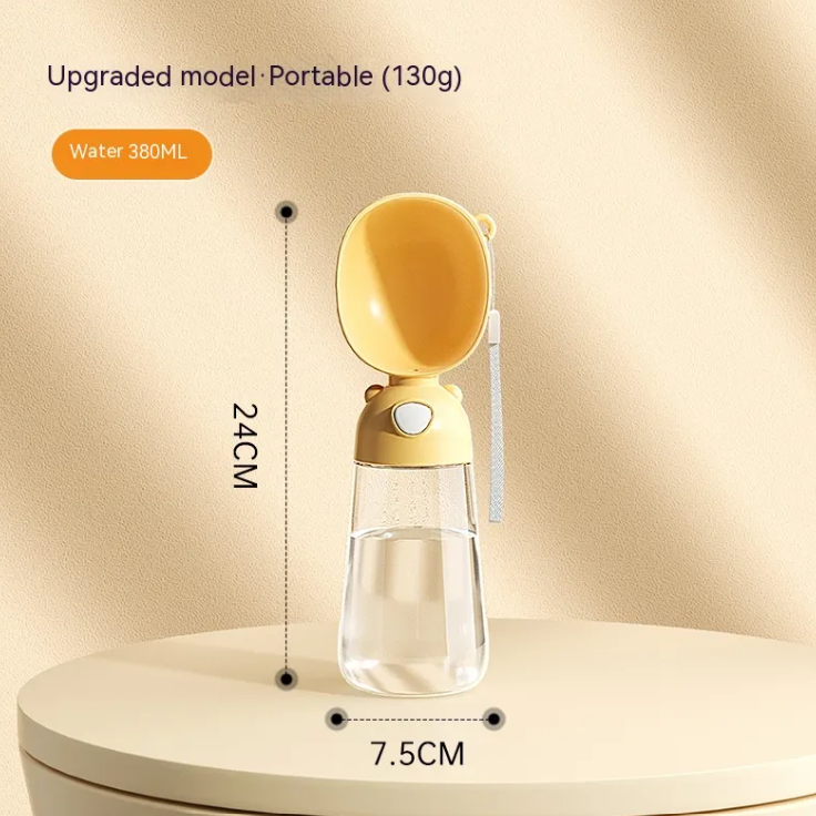 Portable Dog Water Bottle & Feeder for Pets, Travel Water Dispenser and Bowl